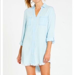 Casual Long Sleeve Denim Dress